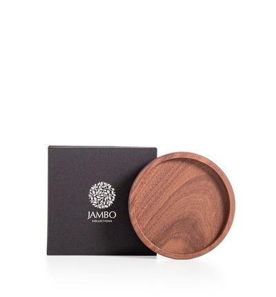 Jambo LUXURY WALNUT dish XS