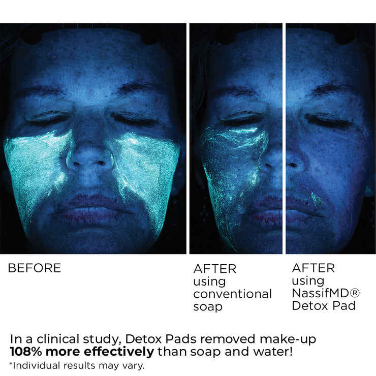 NASSIF Detox face pads 60 stuks: perfectionerende pads